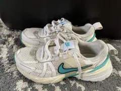 Nike V2K ラン 23.0 ホワイト/ターコイズ