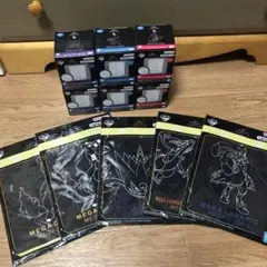 ポケモン メガシンカグラス 6個.タオルハンカチ5枚まとめ売り