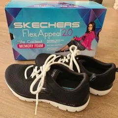 ☆美品☆SKECHERS Flex Appeal 2.0 ブラック