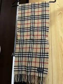 【ヴィンテージ 】Burberrys マフラー ノバチェック カシミア 英国製