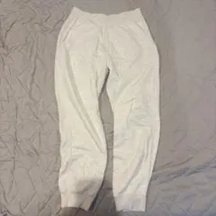 ユニクロ　UNIQLO スウェット　ライトグレー　オフホワイト　Sサイズ