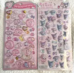 うるちゅる　ポップシール　マイメロ　クロミ