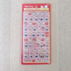 ボンボンドロップシール サンリオミニ 赤 キティちゃん