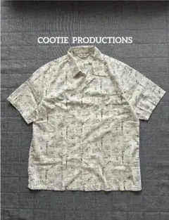 COOTIE PRODUCTIONS 総柄 半袖シャツ Mのサムネイル
