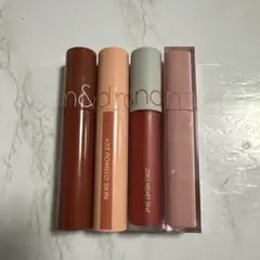 rom&nd リップティント 4本セット