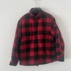 UNIQLO 赤黒チェック ジャケット 140