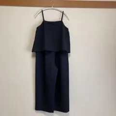 ブラック キャミソール サロペット オールインワン　未使用品