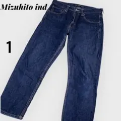 mizuiro ind ミズイロインド マザーズインダストリー　デニムパンツ　1のサムネイル