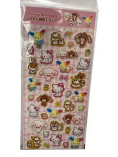 K*♡様 サンリオ　ラメ入り樹脂もりシール　正規品