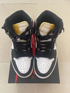 【即購入OK】Nike Air Jordan 1 ホワイト/ブラック/イエロー