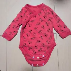 スヌーピー柄 長袖　肌着