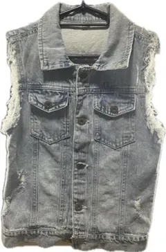 ノースリーブデニムジャケット サイズ120