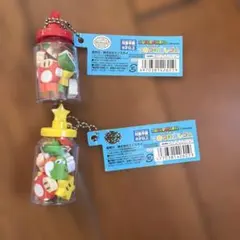 スーパーマリオ つめつめ消しゴム　2個セット
