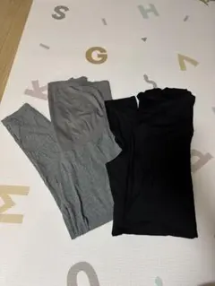 マタニティレギンス　2色セット