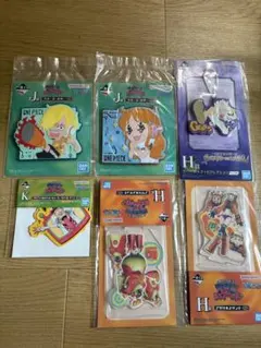 ワンピース　一番くじ　下位賞　6個セット