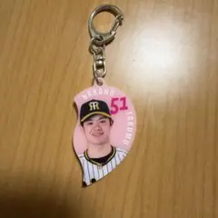 阪神タイガース 中野拓夢選手　キーホルダー