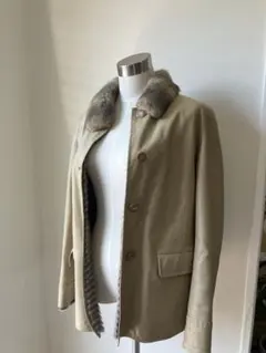レア】50s レーヨンギャバ ジャケット カスリ ネップ ギャバジン