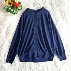 ユニクロ UVカット リラックスカーディガン 長袖 XL 大きいサイズ