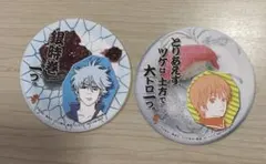 銀魂　アニメイトフェア2006 非売品コースター 坂田銀時、沖田総悟