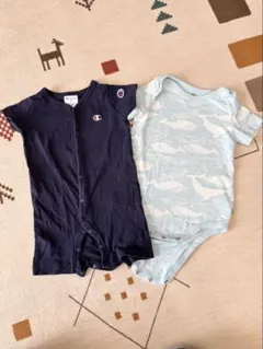 Champion GAPロンパース80-90 2枚セット