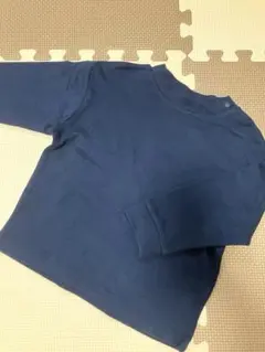 ユニクロ ソフトタッチコットンモックネックT 90cm