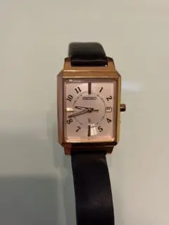 SEIKO Dolce 稼働 2008年製 超薄型 4J41-0AS0 コンビ - メルカリ