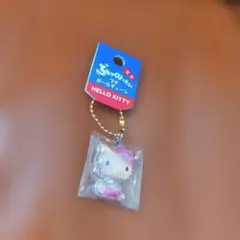 日焼けキティ☆ぷっくりキーチェーン