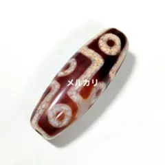 【朱砂老礦石】九眼天珠 一点物