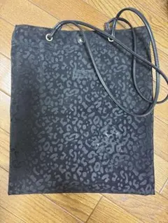 OPAQUE.CLIP レオパード柄トートバッグ