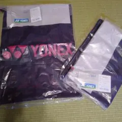 セールYONEX シューズケース ネイビーブルー2枚セット