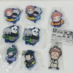 呪術廻戦　キャラばんちょうこうラバーマスコット 2 ほかセット