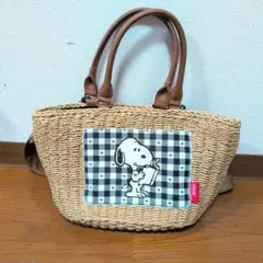 【スヌーピー】ショルダーかごバッグのサムネイル