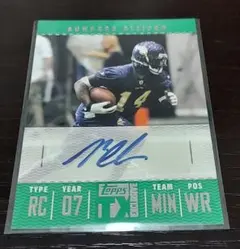 2007topps AUNDRAE ALLISON直筆サインカードFTA-AA