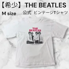 【公式】The Beatles両面プリントヴィンテージTシャツ フェード◎ 希少