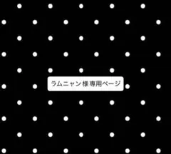 ラムニャン 様 専用ページ