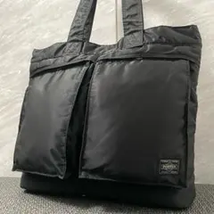 【美品✨】PORTER TANKER トートバッグ A4 ブラック 肩掛け TANKER(タンカー) TOTE BAG(L) | 吉田カバンホームページ | YOSHIDA & Co.