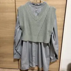 MURUA グレー 長袖トップス Fサイズ