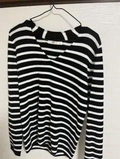 AZUL by moussyニットセーターVネック