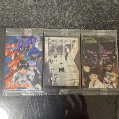 新世紀エヴァンゲリオン ウエハースカード 3枚セット