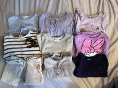 保育園着まとめ売り　10点　女の子　90サイズ　長袖