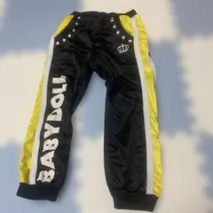 BABYDOLL ジャージ 黒/黄色 ストライプ