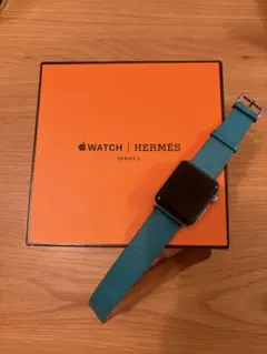 Apple Watch ✖️HERMES エルメス38mm ターコイズベルト