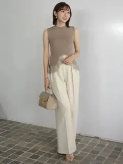 Heve ラバーパンツ　キャメル 36 Heve ラバーパンツ キャメル 36 - メルカリ