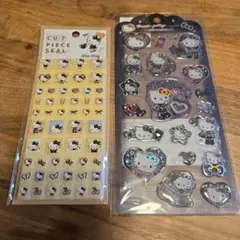 【国内正規品】 キティ　ドロップジェリーシール　 タイルシール　ヒョウ柄