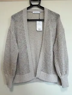 ☆新品未使用品☆【アーバンリサーチ】透かし柄ガウンカーディガン♪