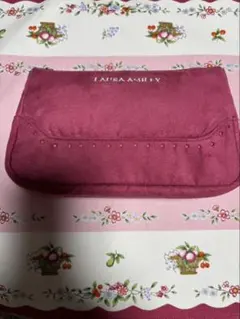 未使用】LAURA ASHLEY スエード調ポーチ