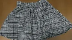 チェックスカート160