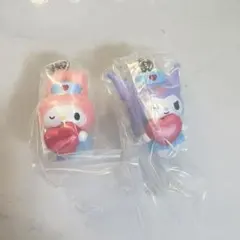 サンリオ ガチャガチャ ナーススイングマスコット マイメロディ　クロミ