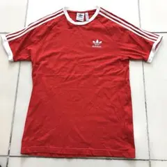 adidas USA製 3ライン ゲームシャツ L 赤 5359 - メルカリ