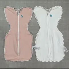 スワドルアップ S オールシーズン 2枚（ダスティピンク、白）